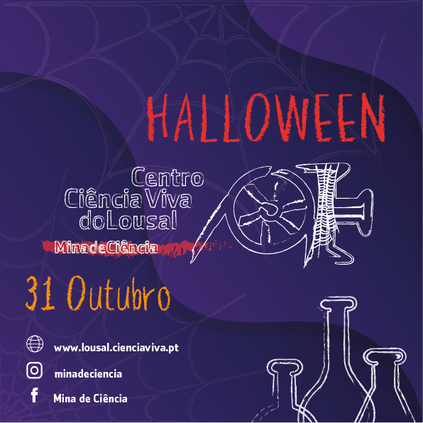 Halloween na Mina de Ciência