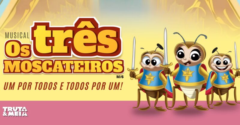 peça Moscateiros na escola