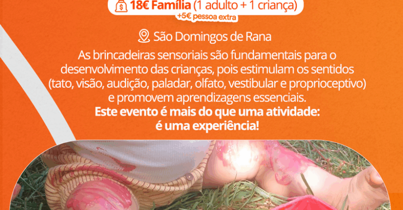 Brincar Sensorial em São Domingos de Rana