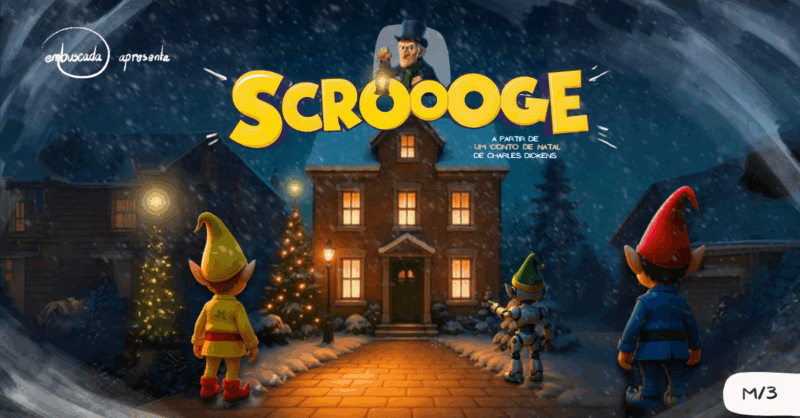 Peça de Natal Scroooge nas Escolas
