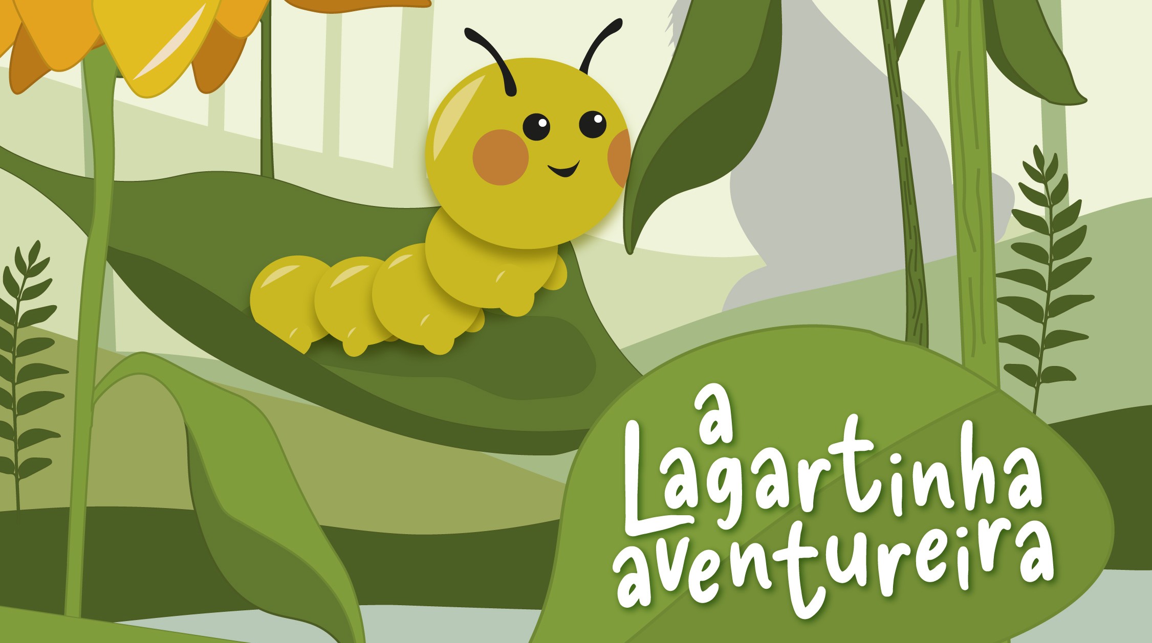 Peça de teatro a lagartinha aventureira