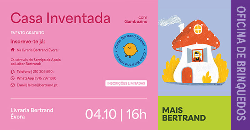 Oficina-Brinquedo “Casa Inventada” em Évora