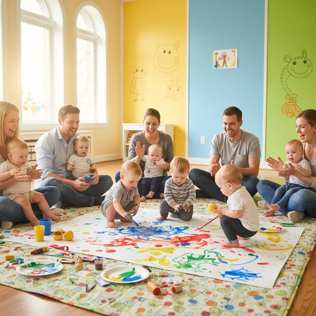 VAMOS FAZER BARULHO, PINTAR E BRINCAR (+8M)