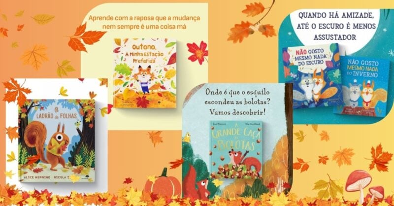 Livros infantis sobre o Outono: leituras e atividades
