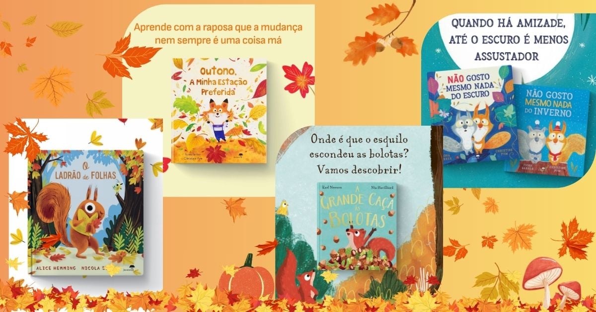 livros para celebrar o Outono - Escolas