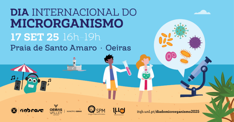 Dia Internacional do Microrganismo 2025 na Praia de Santo Amaro de Oeiras