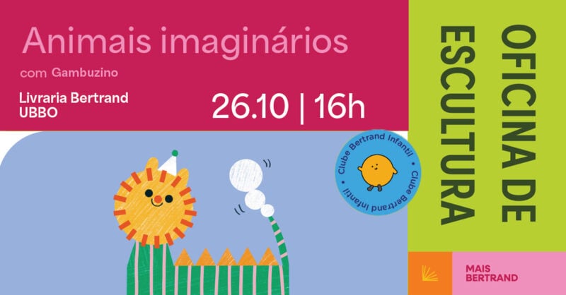 Oficina de Escultura: Animais Imaginários