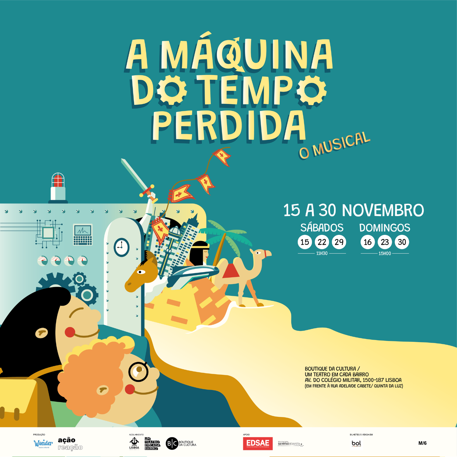 A Máquina do Tempo Perdida – O Musical