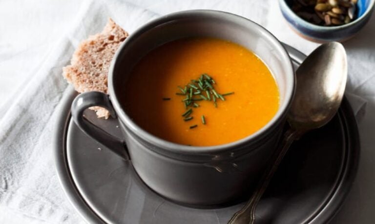 sopa de abóbora