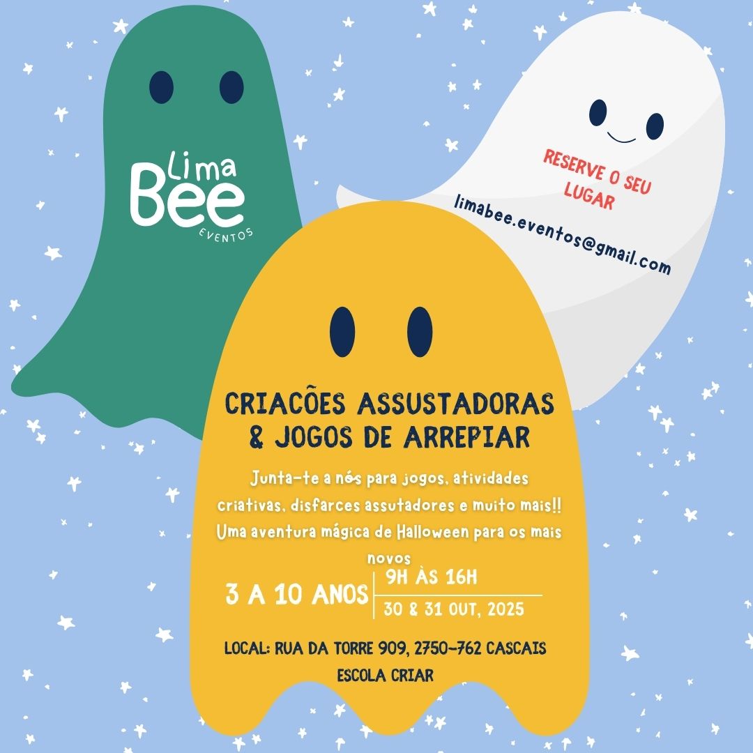 Criações Assustadoras e Jogos de Arrepiar com a Limabee Eventos Cascais