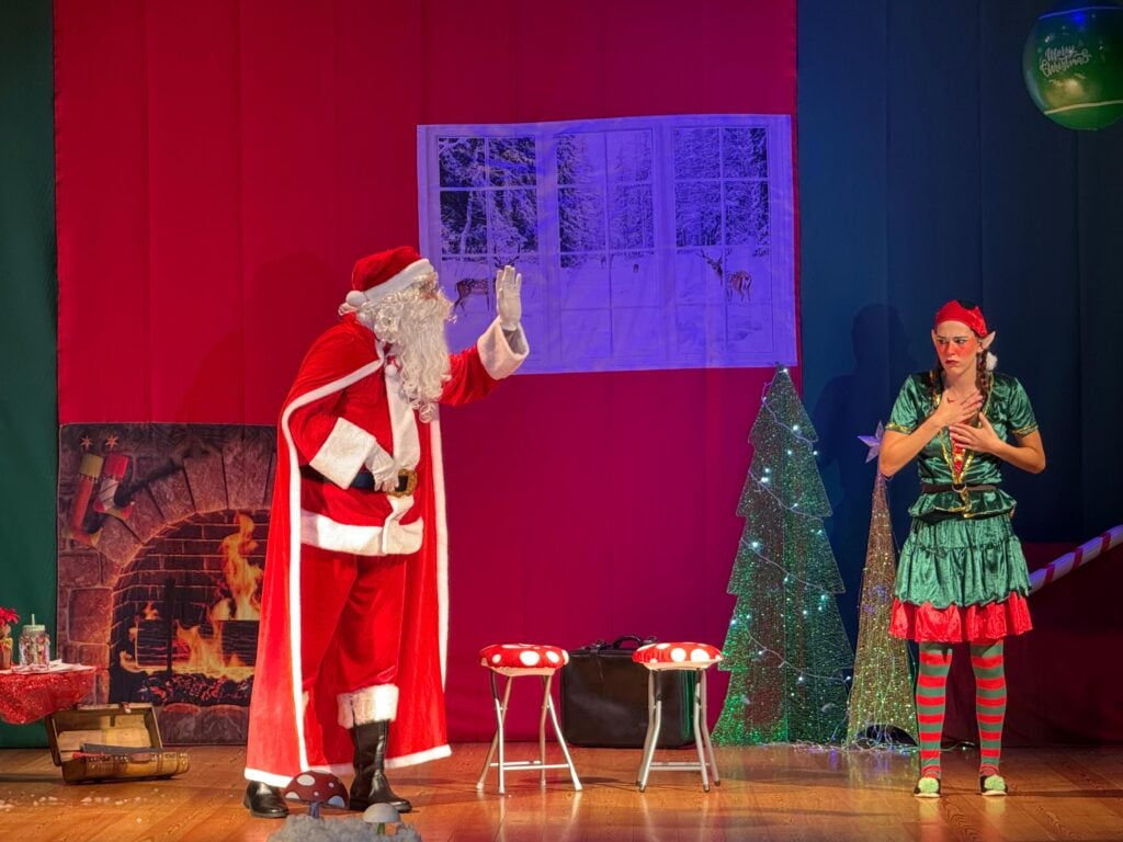 O GPS do Pai Natal I - nas escolas