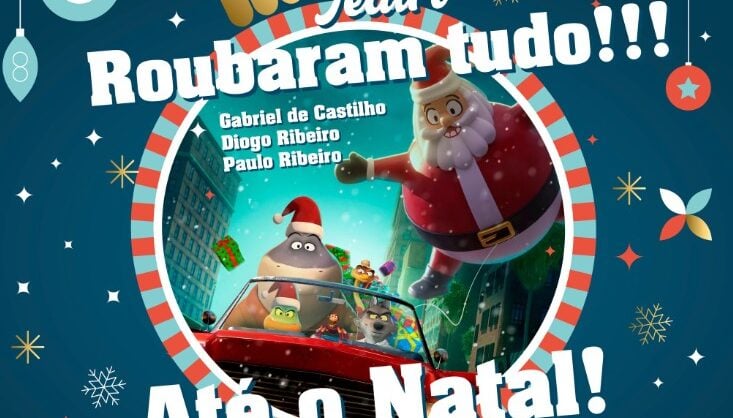 Roubaram tudo!!! Até o Natal - teatro para escolas