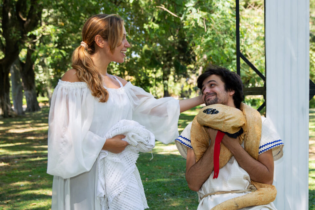 Ulisses e o Cavalo de Tróia" para Escolas Atores