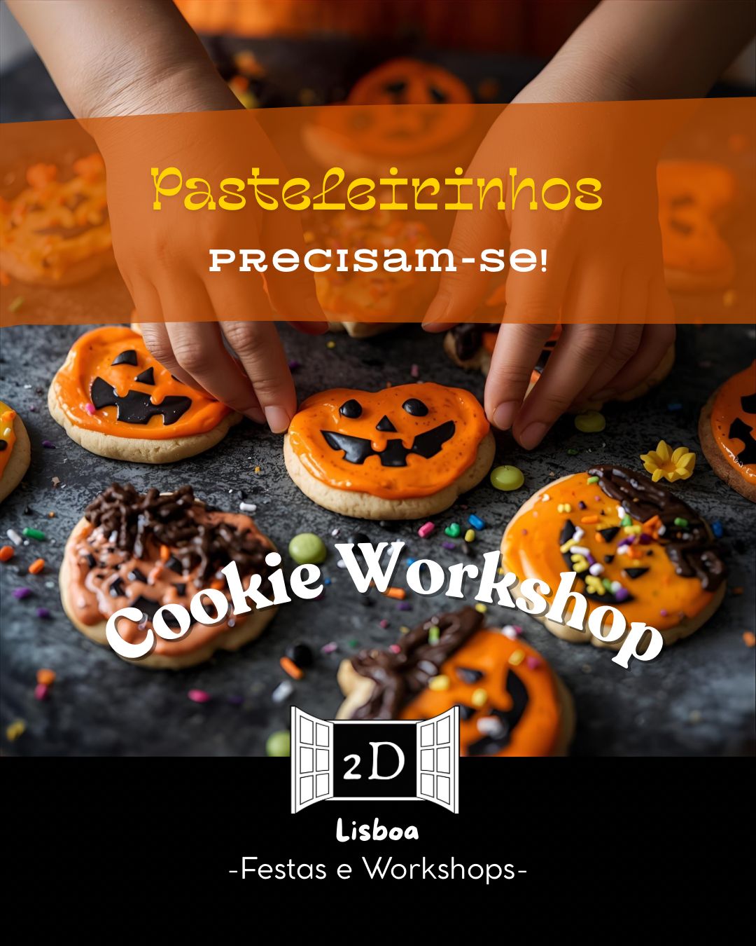 Cookie Workshop - Especial Halloween | 2D Lisboa