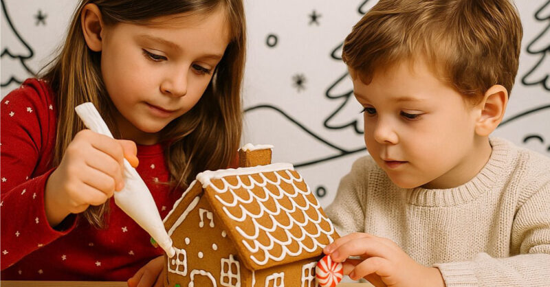 Workshop de Natal | Casinha de Gengibre no 2D Lisboa