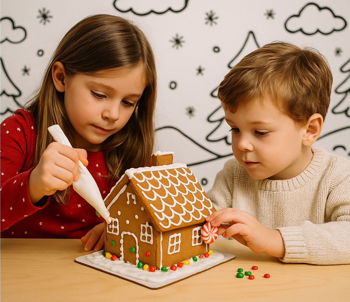 Workshop de Natal | Casinha de Gengibre no 2D Lisboa