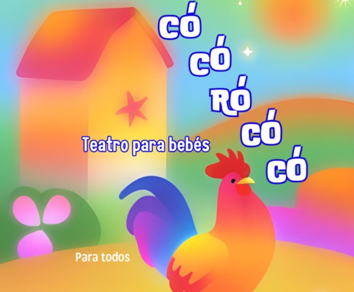 cocorocó teatro nas escolas para bebés
