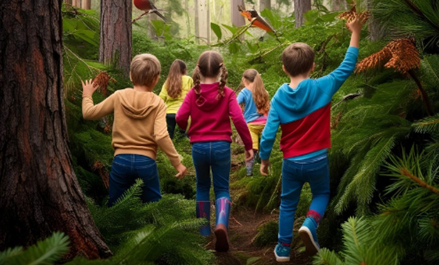 contadora de pedrinhas - peça na escola