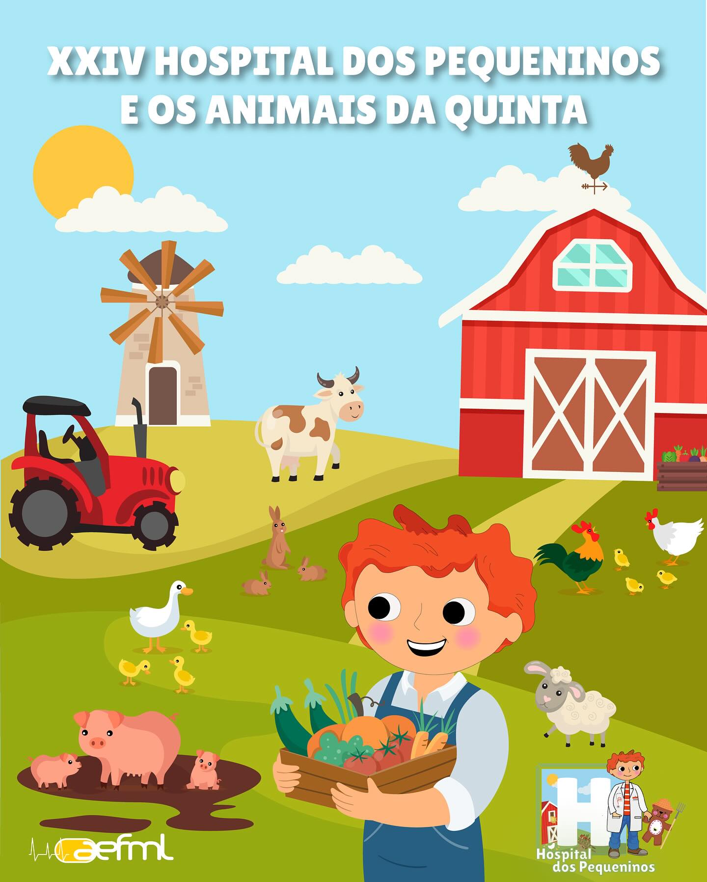 hospital dos pequeninos cartaz 2025