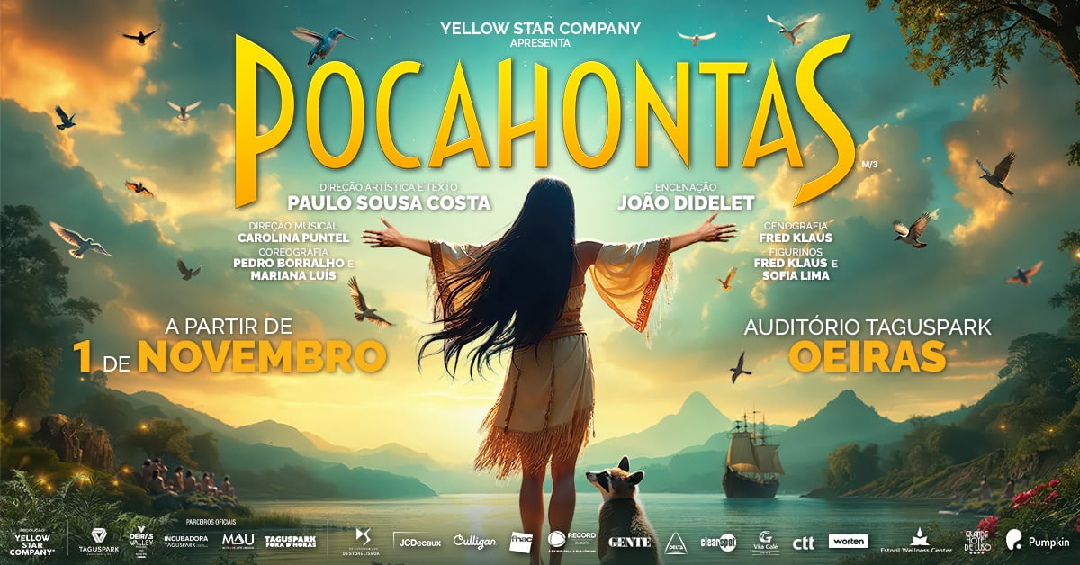 Teatro infantil Pocahontas no Tagus Park