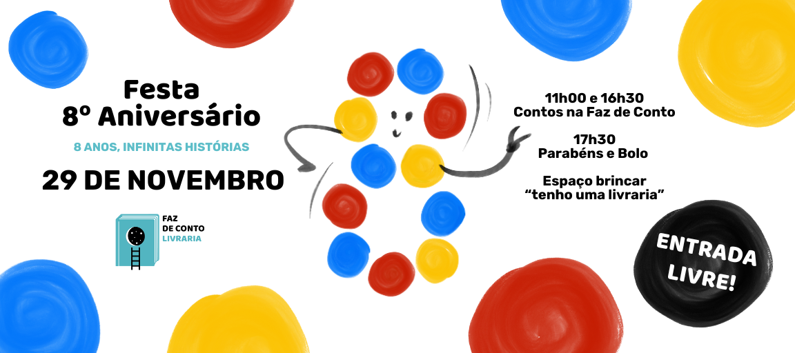 Faz de Conto Livraria aniversário