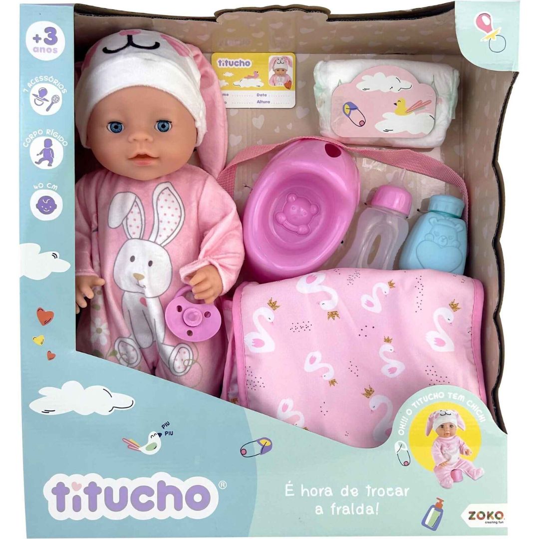Boneco Titucho com Mudador Zoko