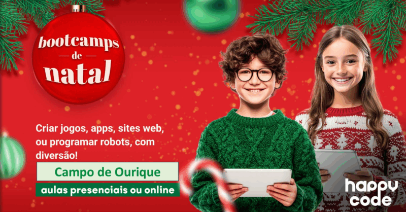 Bootcamps de Programação em Campo de Ourique nas Férias de Natal