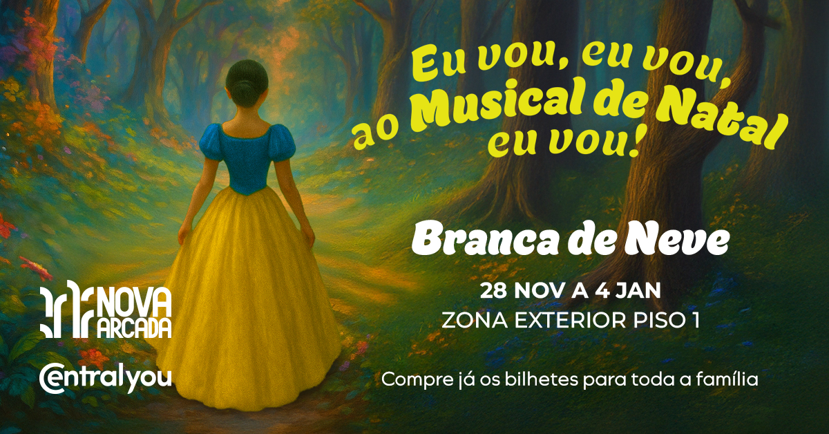 Branca de Neve no Natal Nova Arcada