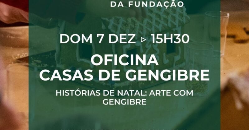 Oficina: Histórias de Natal: Arte com Gengibre