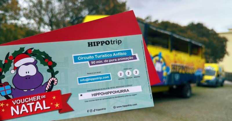 HIPPOtrip: diversão e conhecimento em família, uma prenda inesquecível!