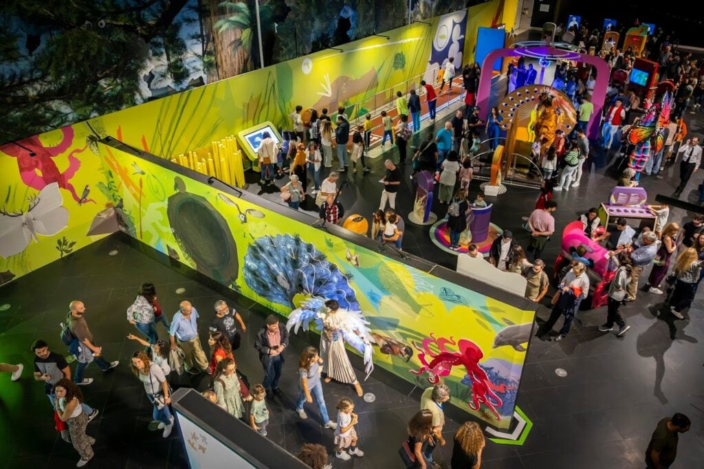 Pavilhao do Conhecimento Exposição Super Bichos inauguração