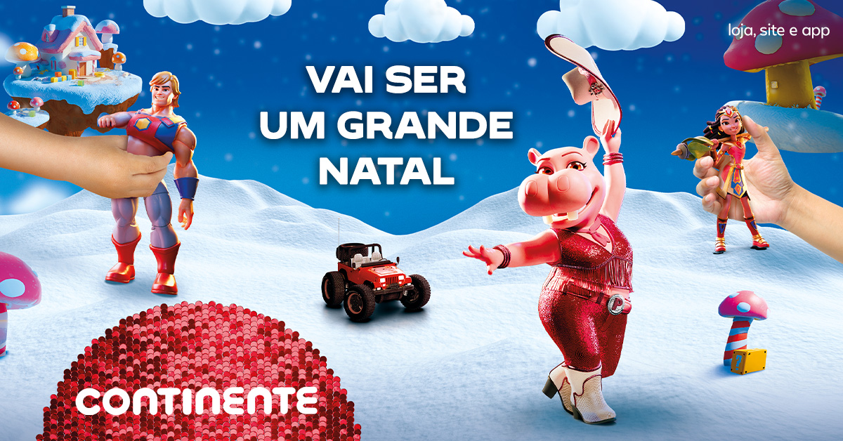 Natal Continente em Grande