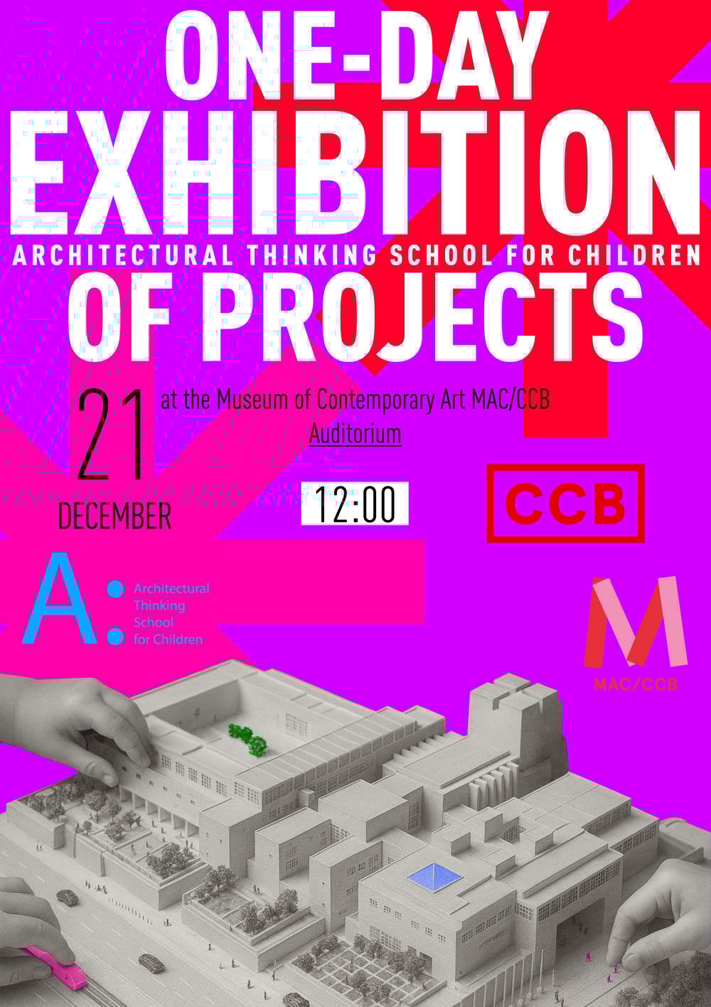 One-day exibition of projects The Architectural Thinking School for Children