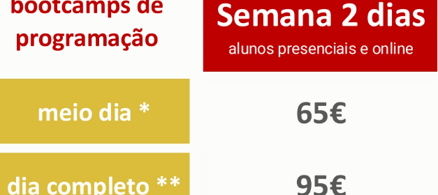 bootcamps de natal campo de ourique preços