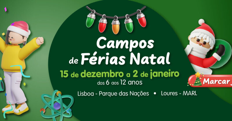 Campo de Férias Science4You: Atividades divertidas de Ciência no Natal!