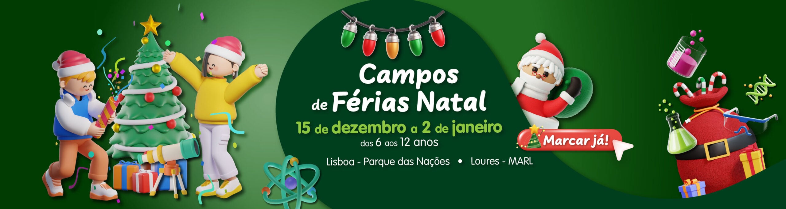 férias science4you Natal