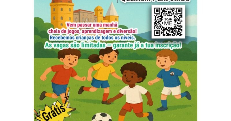 GOAT Football Academy – Aulas Inaugurais Gratuitas (Sintra)