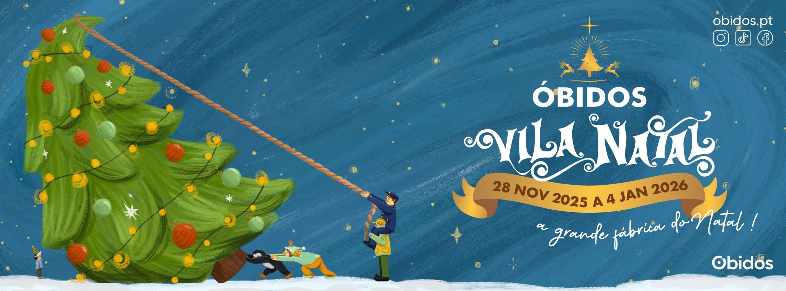 obidos vila natal 2025