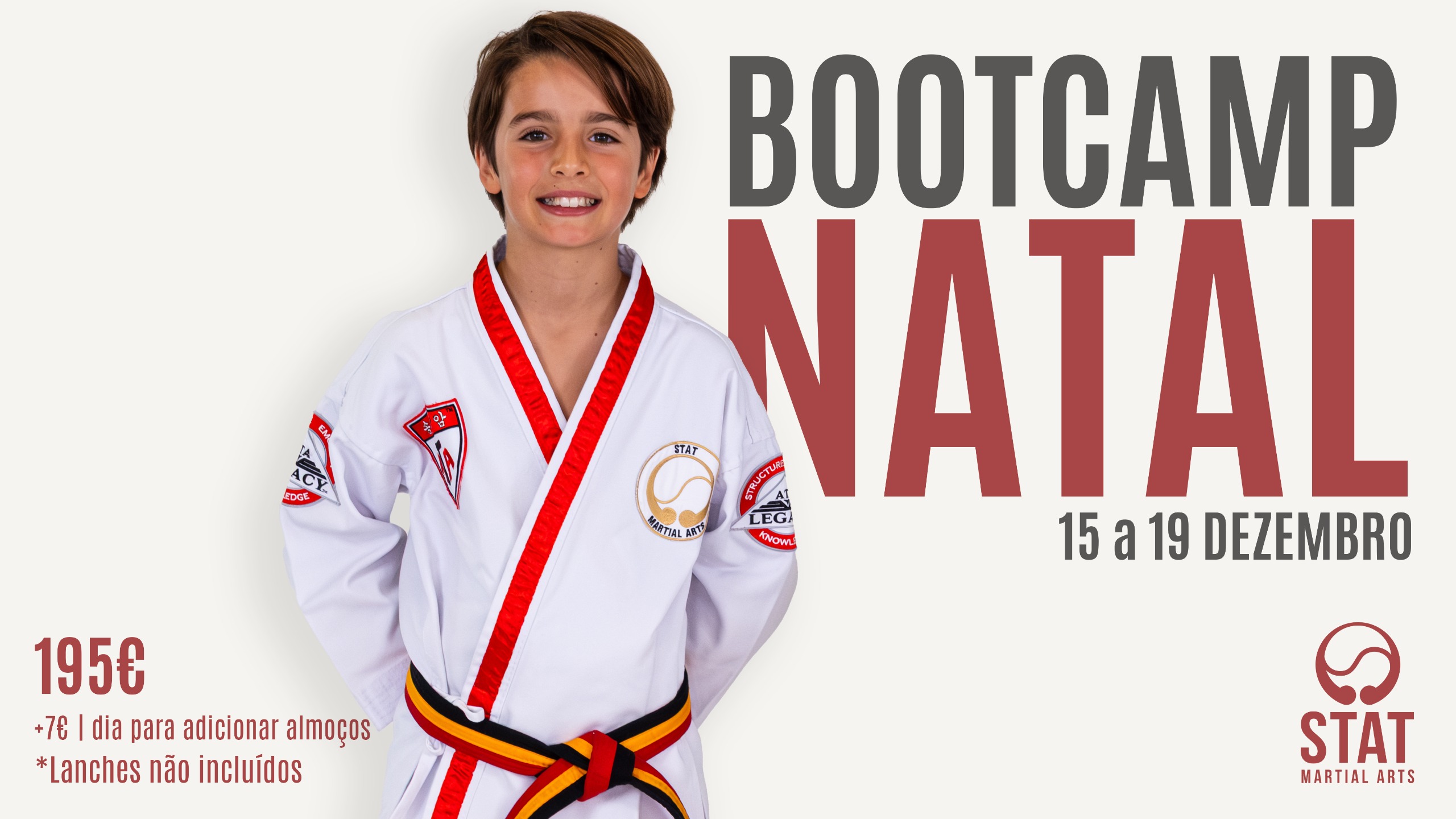 bootcamp artes marciais férias de natal