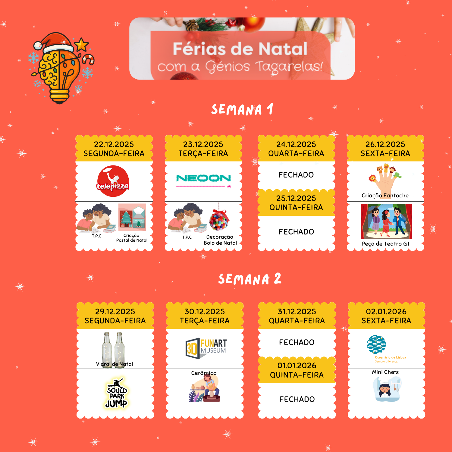 Natal Divertido: Aventuras, Oficinas e Muitas Surpresas!