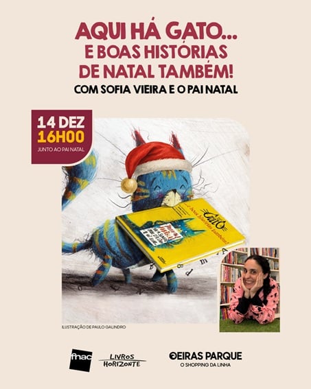 Oeiras Parque organiza sessão de leitura infantil para celebrar o Natal