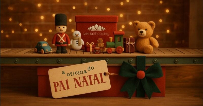 Chegada e agenda do Pai Natal ao LeiriaShopping