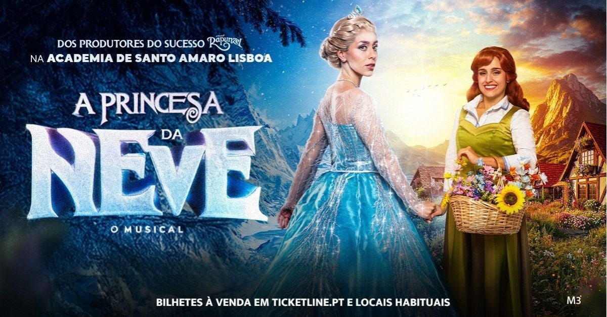 A Princesa da Neve Musical Lisboa Santo Amaro