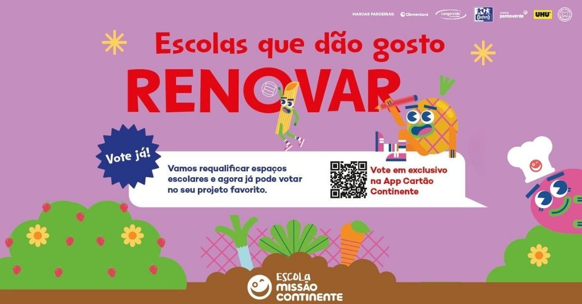 Escola Missão Continente Concurso ‘Dá Mais Gosto ir à Escola’
