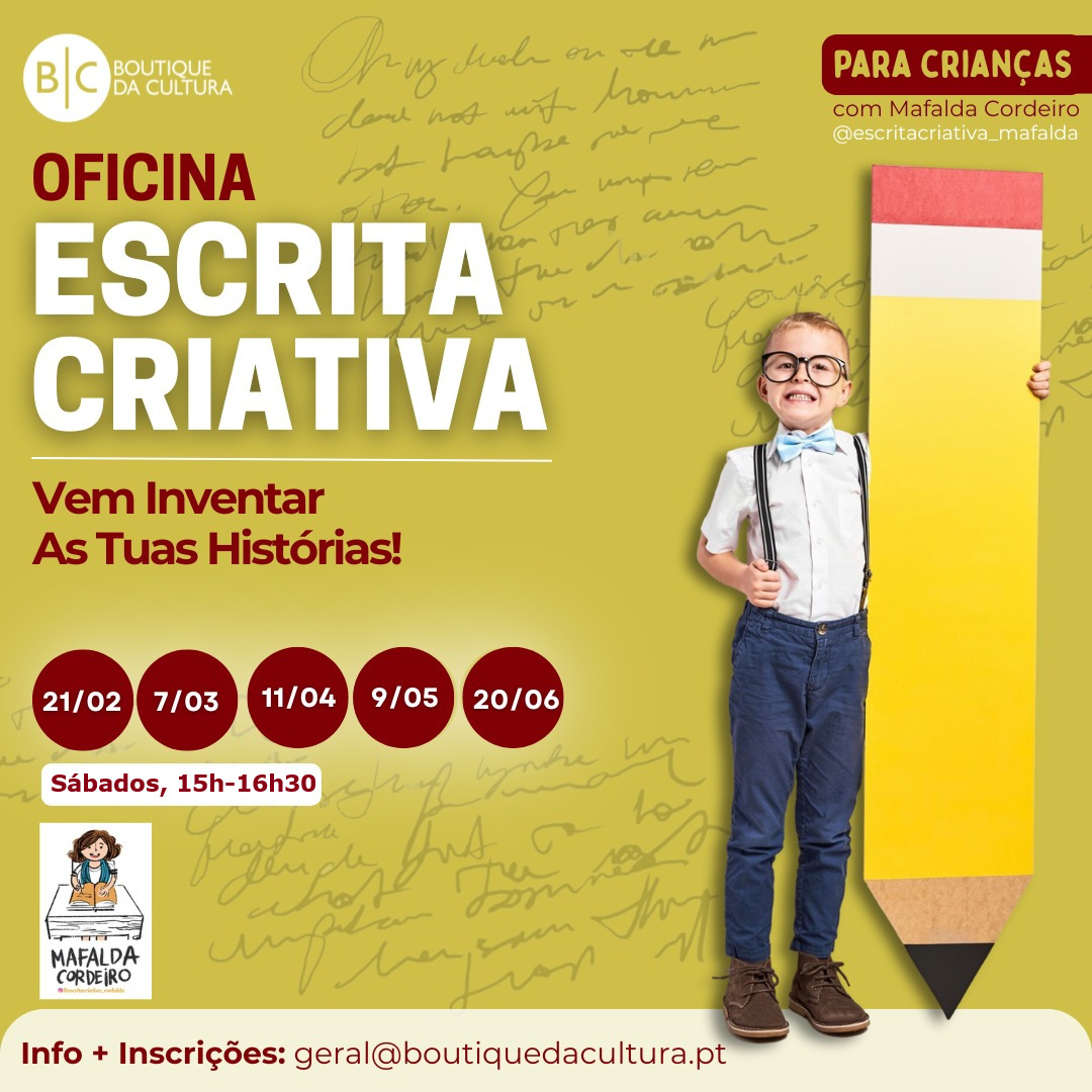 Oficina de Escrita Criativa para Crianças