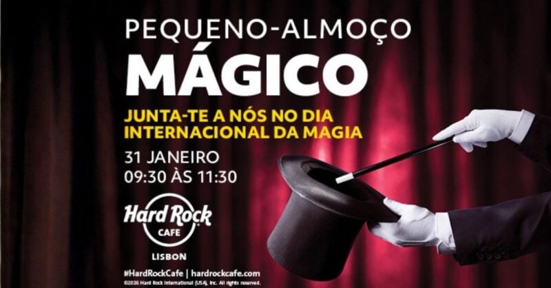 Manhã mágica no Hard Rock Cafe Lisboa – Especial Dia do Mágico