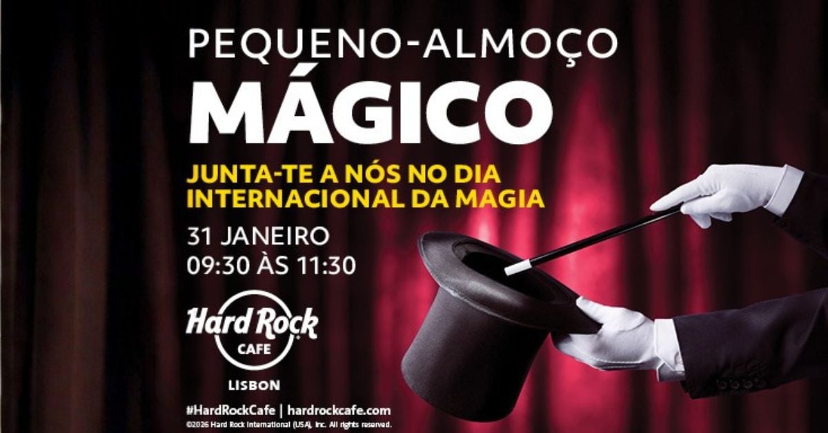 Pequeno Almoço magico no Hard Rock Cafe