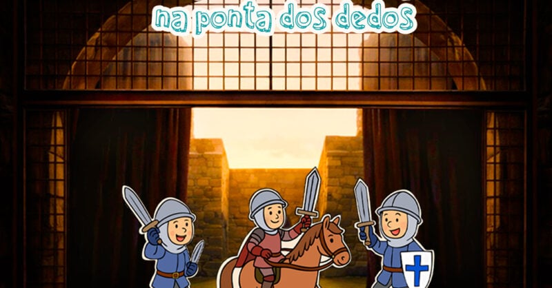 Personagens da História na ponta dos dedos