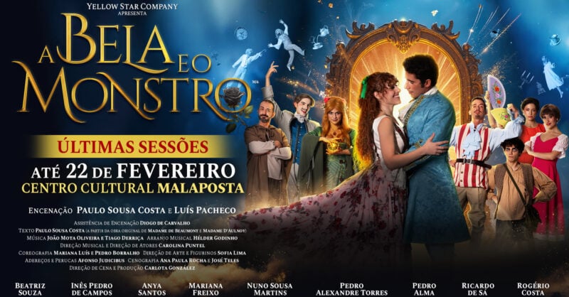 Musical A Bela e o Monstro no Centro Cultural Malaposta