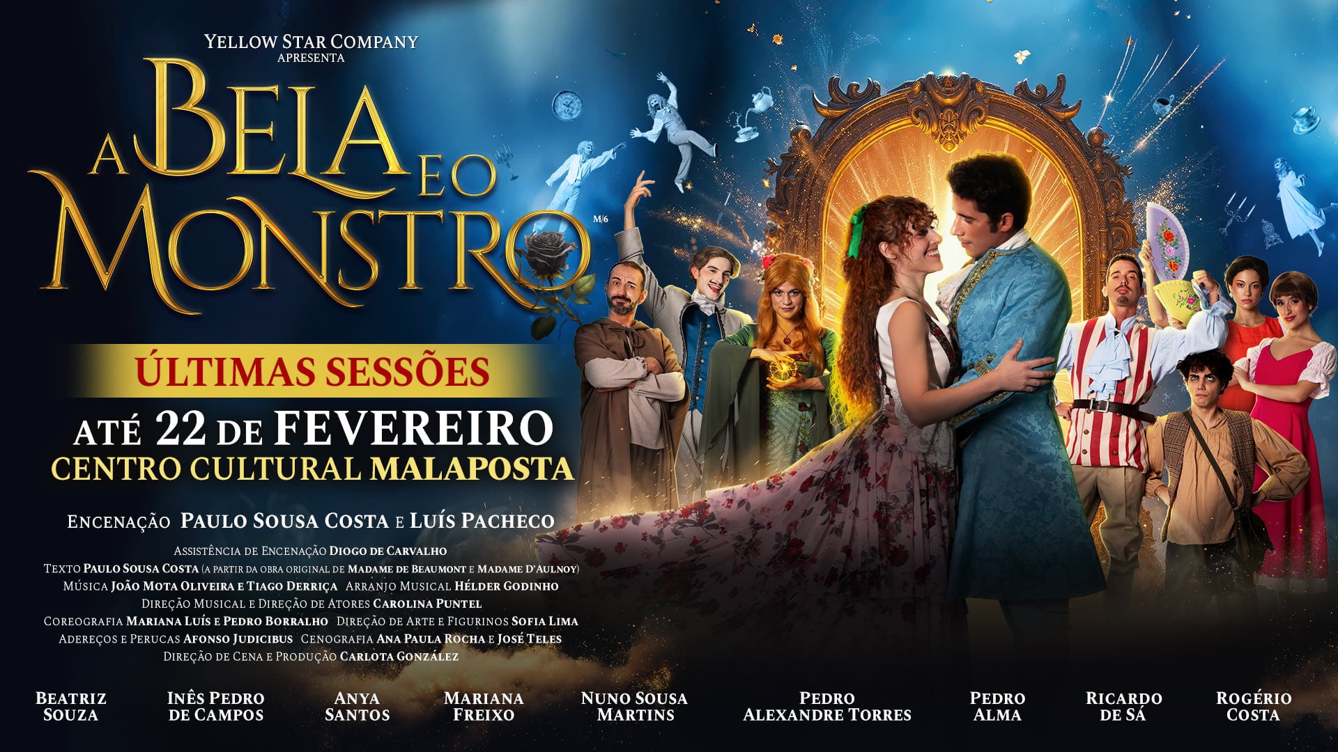 Bela e o Monstro Cartaz 2026